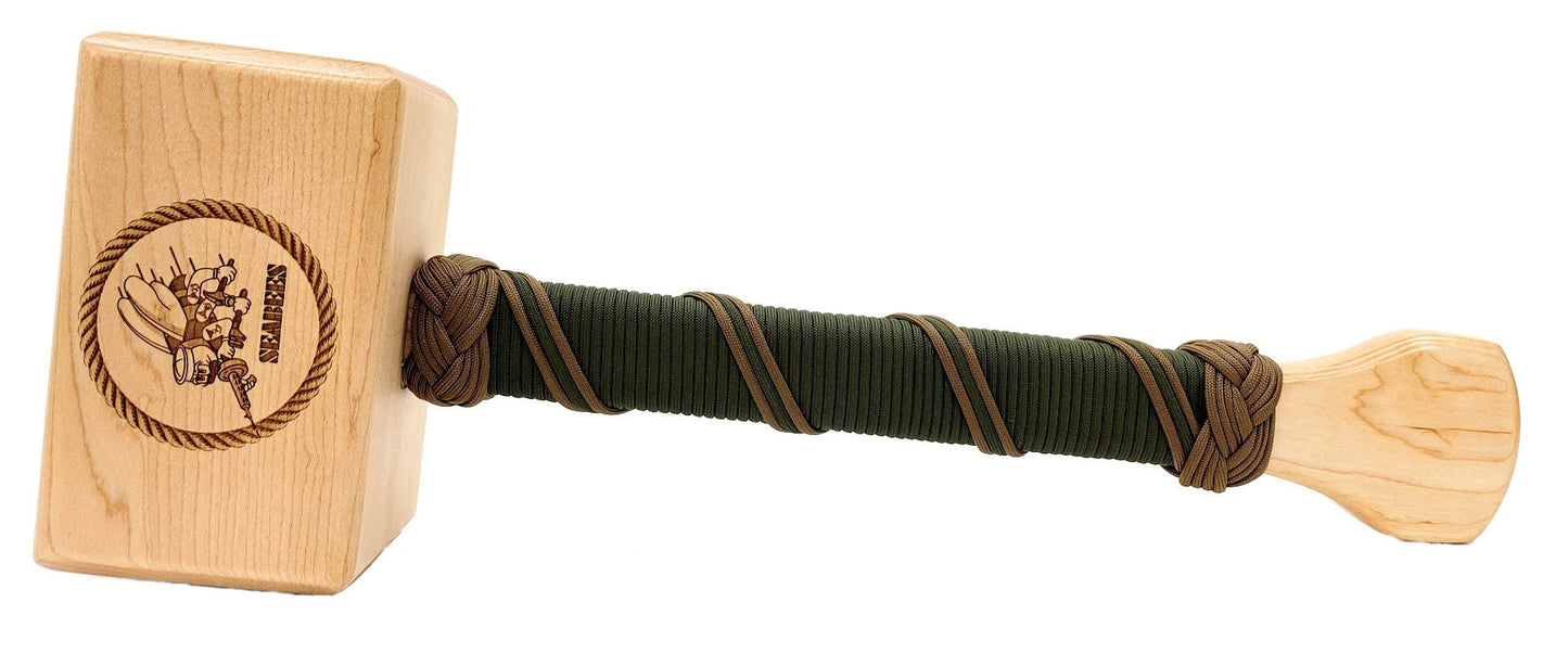 Solid HARDWOOD THOR HAMMER, 30 inch customized, military gift, awards, personalized, Navy gifts