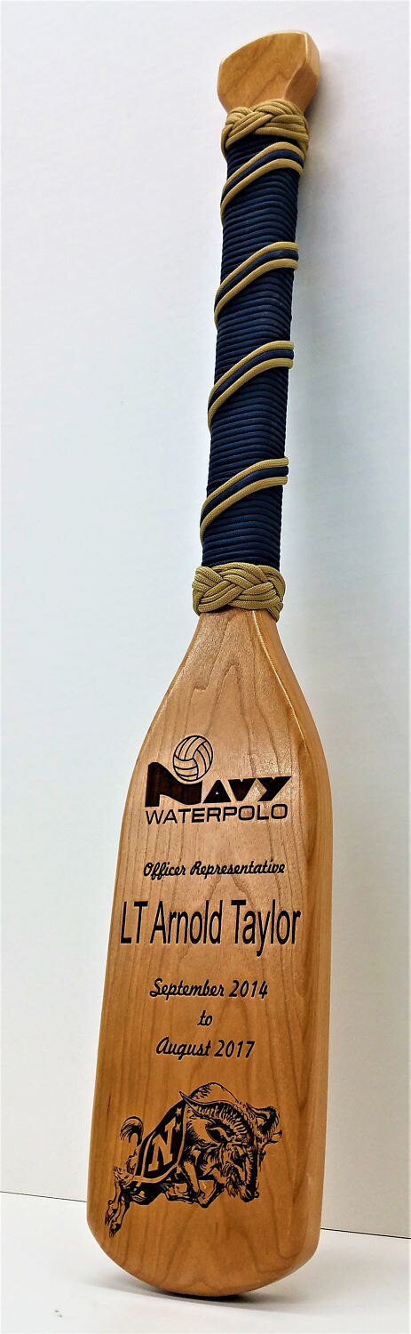 SOLID HARDWOOD PADDLE, 24 inch customized, military gift, awards, personalized, Navy gifts