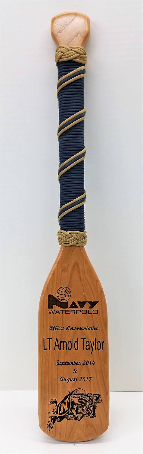SOLID HARDWOOD PADDLE, 24 inch customized, military gift, awards, personalized, Navy gifts